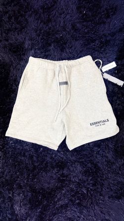 Essentials Fear of God dark oatmeal sweatshorts