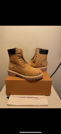 Men’s Luxury LV timberland Collab Boots