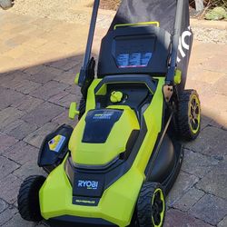 RYOBI
40V HP Brushless 21 in. Cordless Battery Walk Behind Self-Propelled Lawn Mower (Tool-Only)