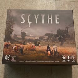 Sythe board game stonemaier games open box