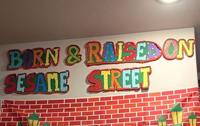 Homemade birthday decorations