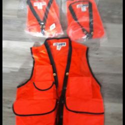 High Quality Orange Vest With Pockets