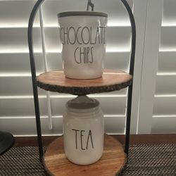 Rae Dunn Tea Canister