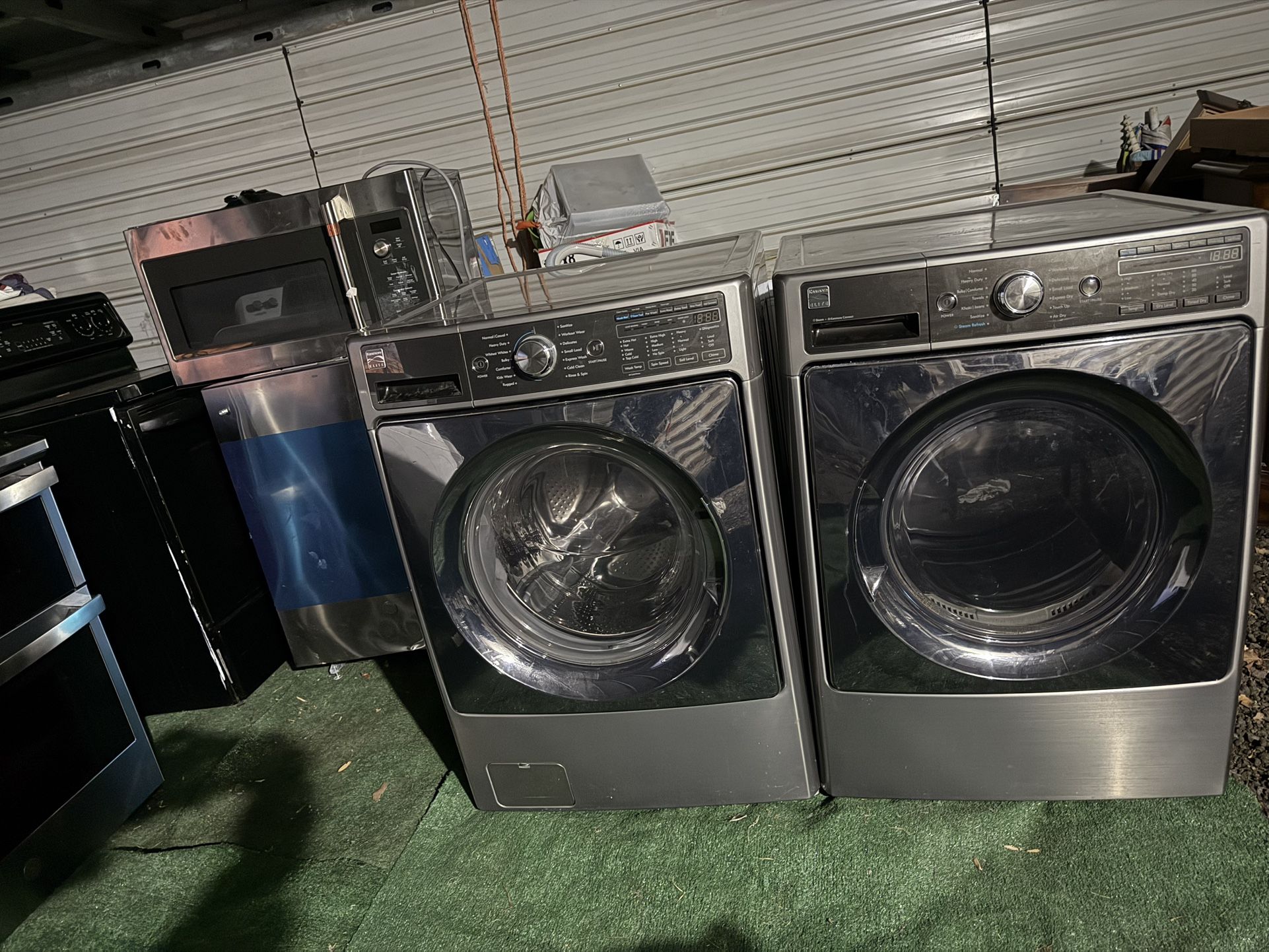 Kenmore Washer And Dryer Set Electric 