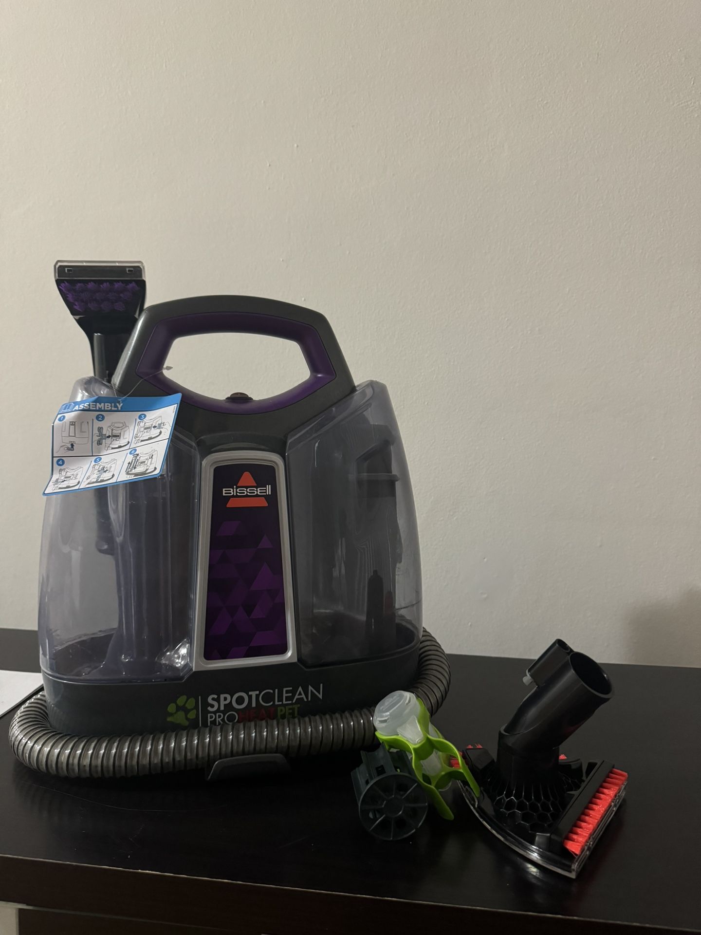 BISSELL SpotClean ProHeat Pet Portable Carpet Cleaner 2513W