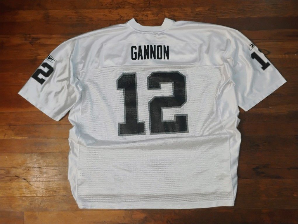 Oakland Raiders Rich Gannon Jersey Size 3xxxl Reebok Vintage NFL 2001 throwback 