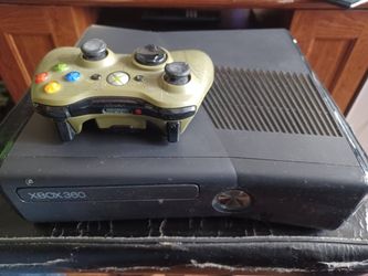 250GB XBOX SYSTEM WITH HALO WIRELESS CONTROLLER $160 FINAL PRICE READ DESCRIPTION