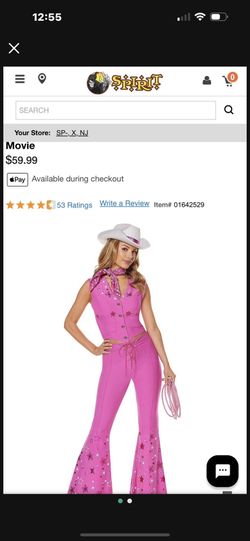 Adult Barbie Halloween Costume XL