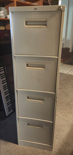 Hon Four-Drawer File Filing Cabinet