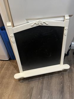 White Chalk Board -