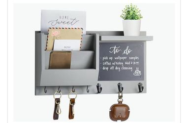 Ziivita Key Holder for Wall - Mail Holder Organizer