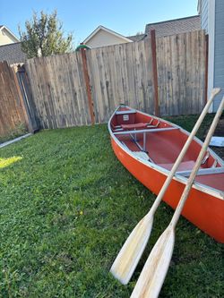 Coleman canoe