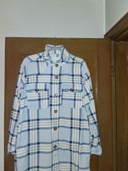 Super Cute Plaid duster!