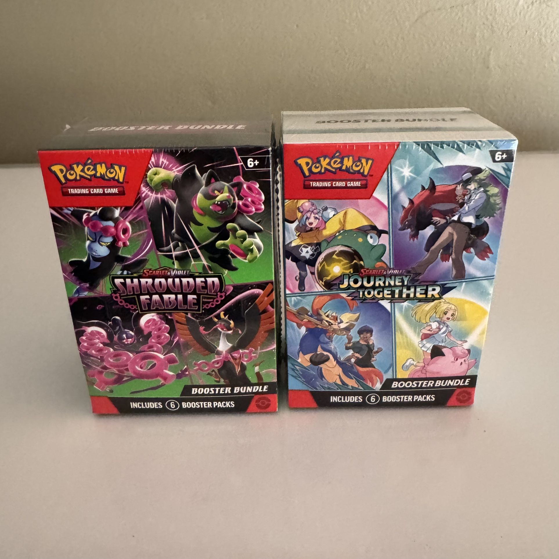 Pokémon Shrouded Fable and Journey Together Booster Bundle