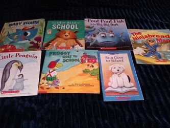 Lot Of Seven Children's Books