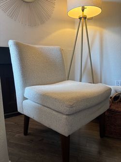 Off White Accent Chair