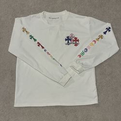 Chrome Heart White Rainbow Long sleeve