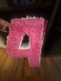 Piñata and Stick Pink