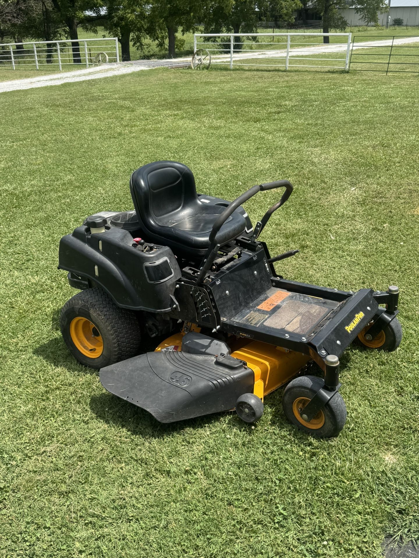 Riding Lawn Poulan Pro P46zx Poulan Pro P46zx