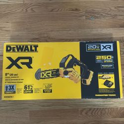 BRAND NEW NEVER USED DEWALT 20V MAX 8inch Pruning Saw Brushless Cordless (Bare Tool)