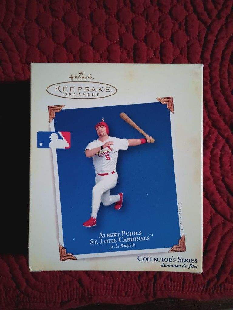 2005 Hallmark Keepsake Ornament Albert Pujols