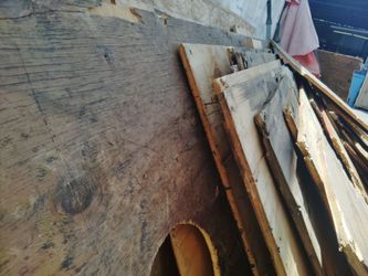 Used plywood