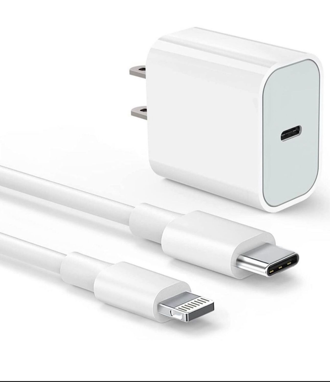 iPhone Fast Charger, Amoner 20W USB C Wall Charger with 3FT USB C to Lightning Cable MFi Certified Fast USB-C PD Charger for iPhone 12 12mini 12Pro 11