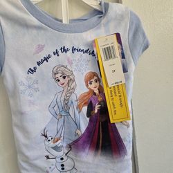 Frozen Pajamas Girl Size 3T