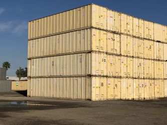 Aluminum 40 foot containers meant for on-site storage $1250 can be transported to your location