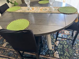 Table and chairs