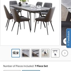 7 Piece Dining Set