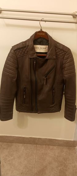 BODA SKINS Premium Nappa Leather Jacket – Genuine Sheepskin – XS/S