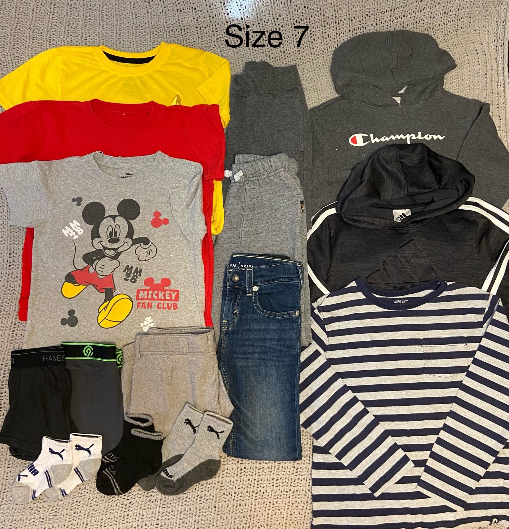 Boys Clothes Size 7