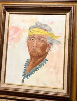 Navajo Oil Paintings
