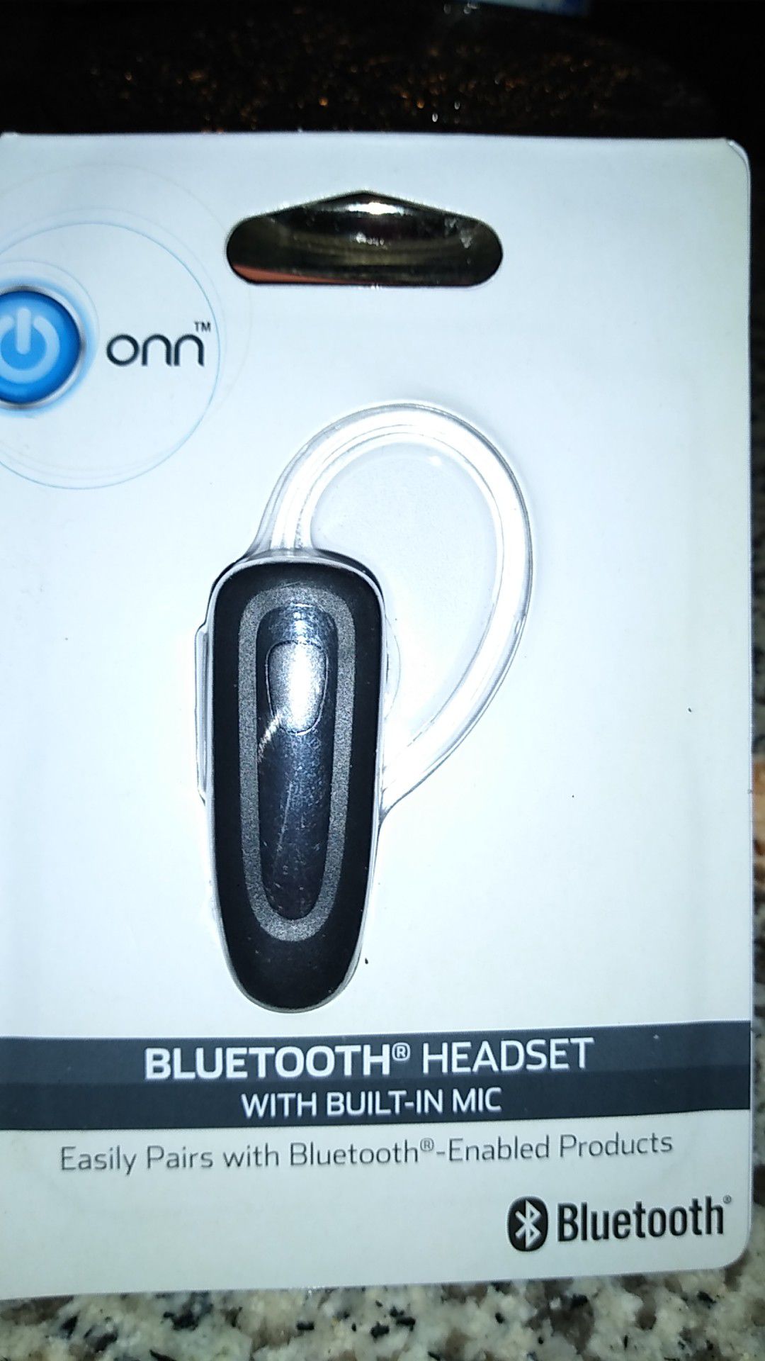 Onn Bluetooth headset with Built-in MIC