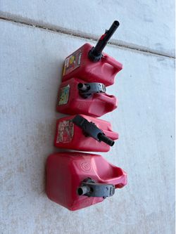Gasoline Empty Containers One Gallon $6 each