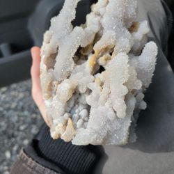 MM quartz  And Chalcedony Crystal