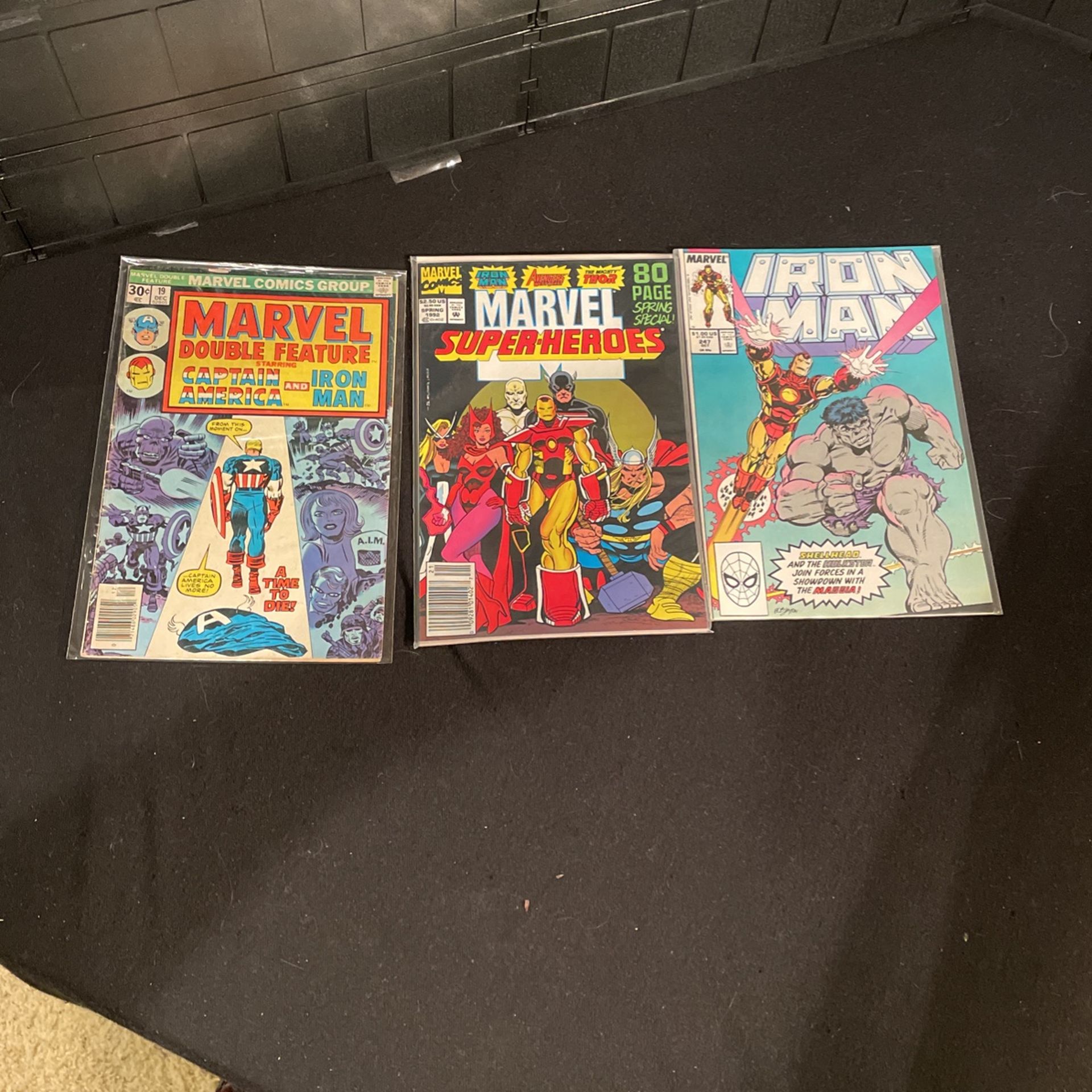 Marvel/ Marvel Comics/ Marvel Universe/ Double Feature/ Marvel Super Heroes/ Iron Man