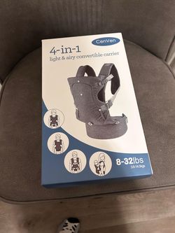 CenVen 4-in-1 Convertible Baby Carrier