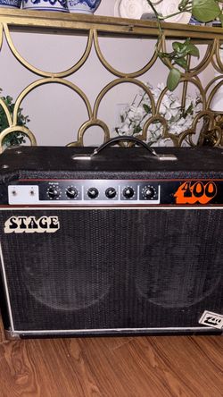 vintage 1970s Univox / Unicord Stage 400 combo guitar amplifier