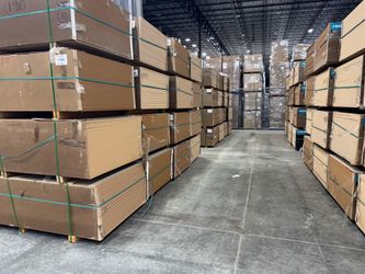 bundles of resindek flooring.