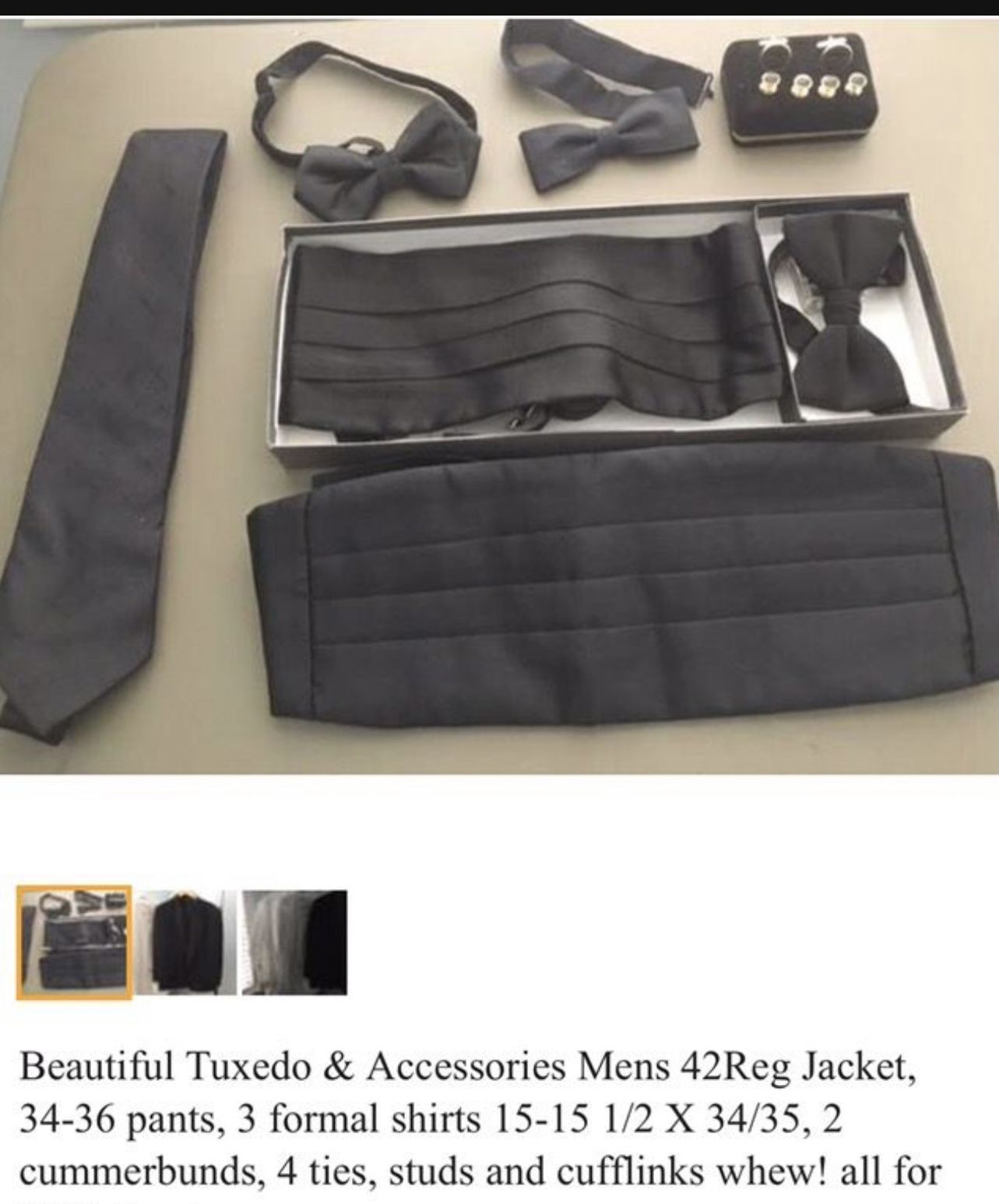 Tux and Accessories