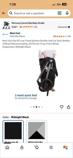 Maxi cosi Gia xp travel system