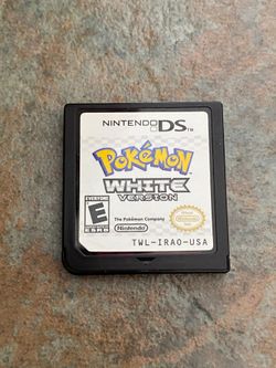 Pokemon White Nintendo Ds Game