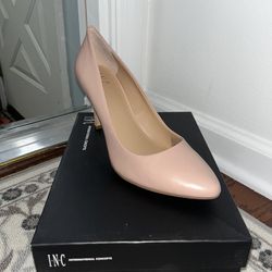 INC Pink Bloom Heels