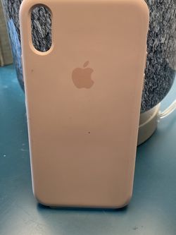 iPhone XS Silicone case - Pink Sand