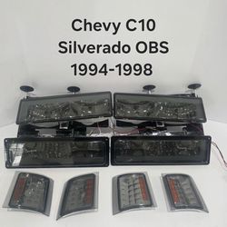 Chevy C10 Silverado OBS 94-98 Headlights