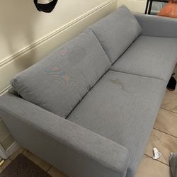 Grey Couch (6.5ft)