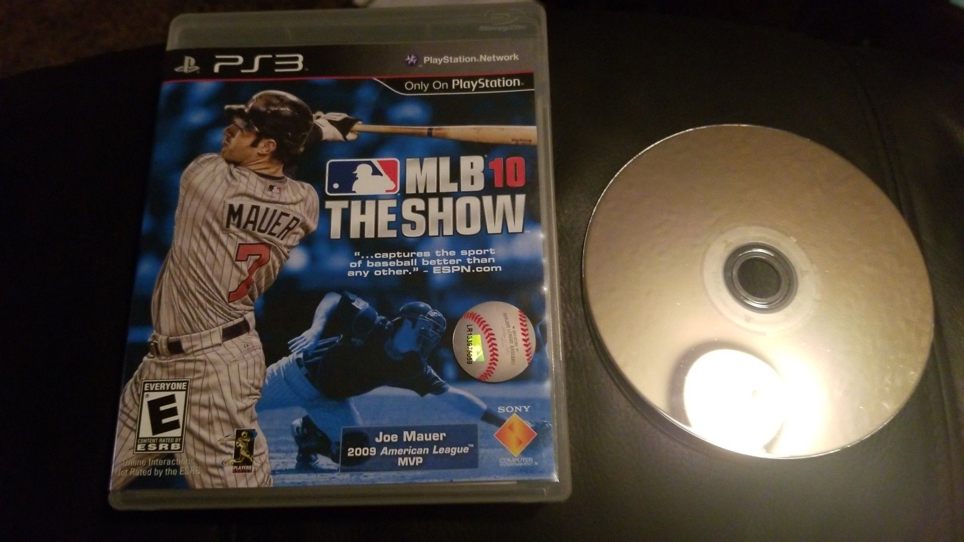 PS3 MLB 10 the show