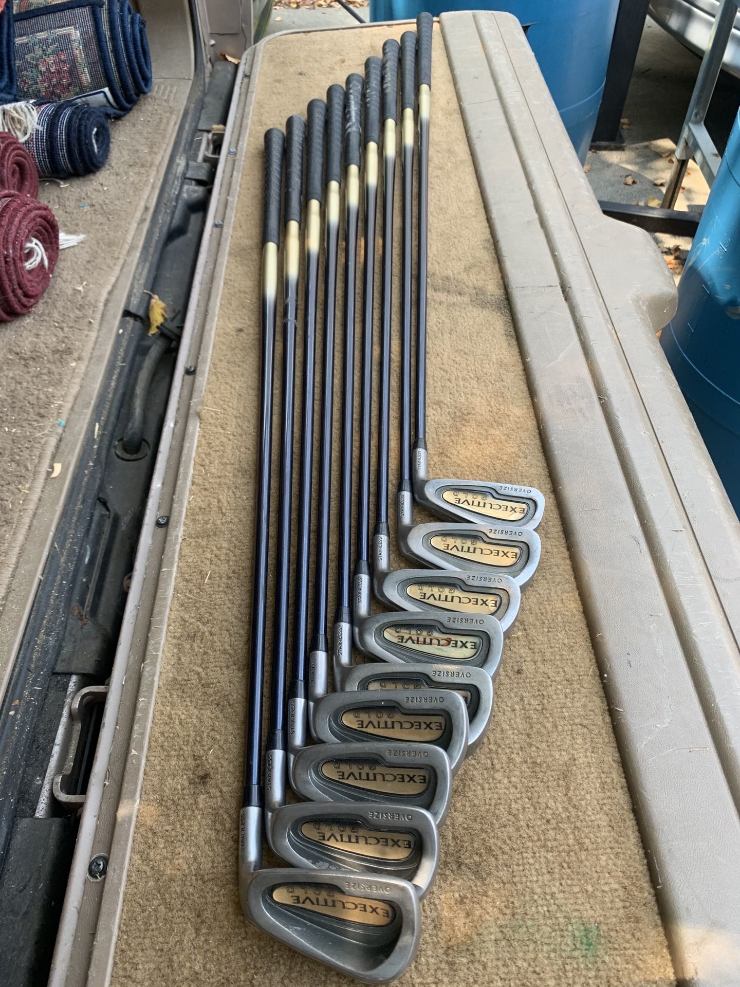 Spaulding Executive Gold Golf Clubs
